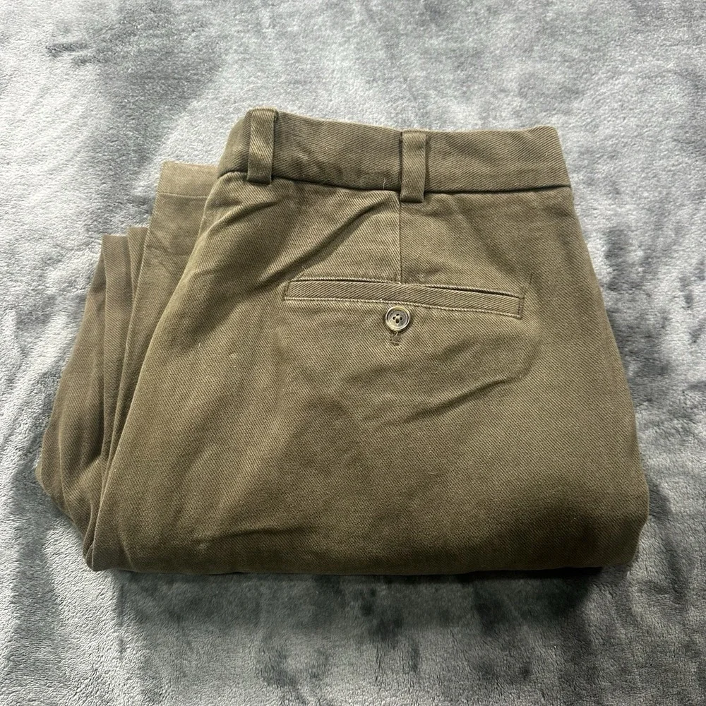 Brooks Brothers Hudson Pants Mens 38/30Advantage Chino Slacks (525) Brown